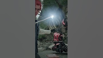 Using ANCIENT MAGIC in Hogwarts Legacy #shorts