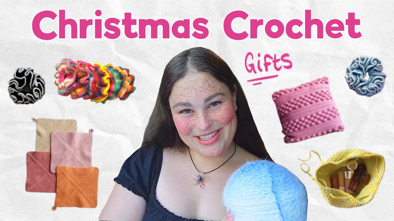 Crocheting all of my Christmas gifts 🎁🎄🧵 - YouTube