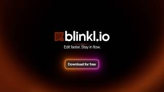 Introducing Blinkl.io - Edit Premiere Pro Faster With One Shortcut