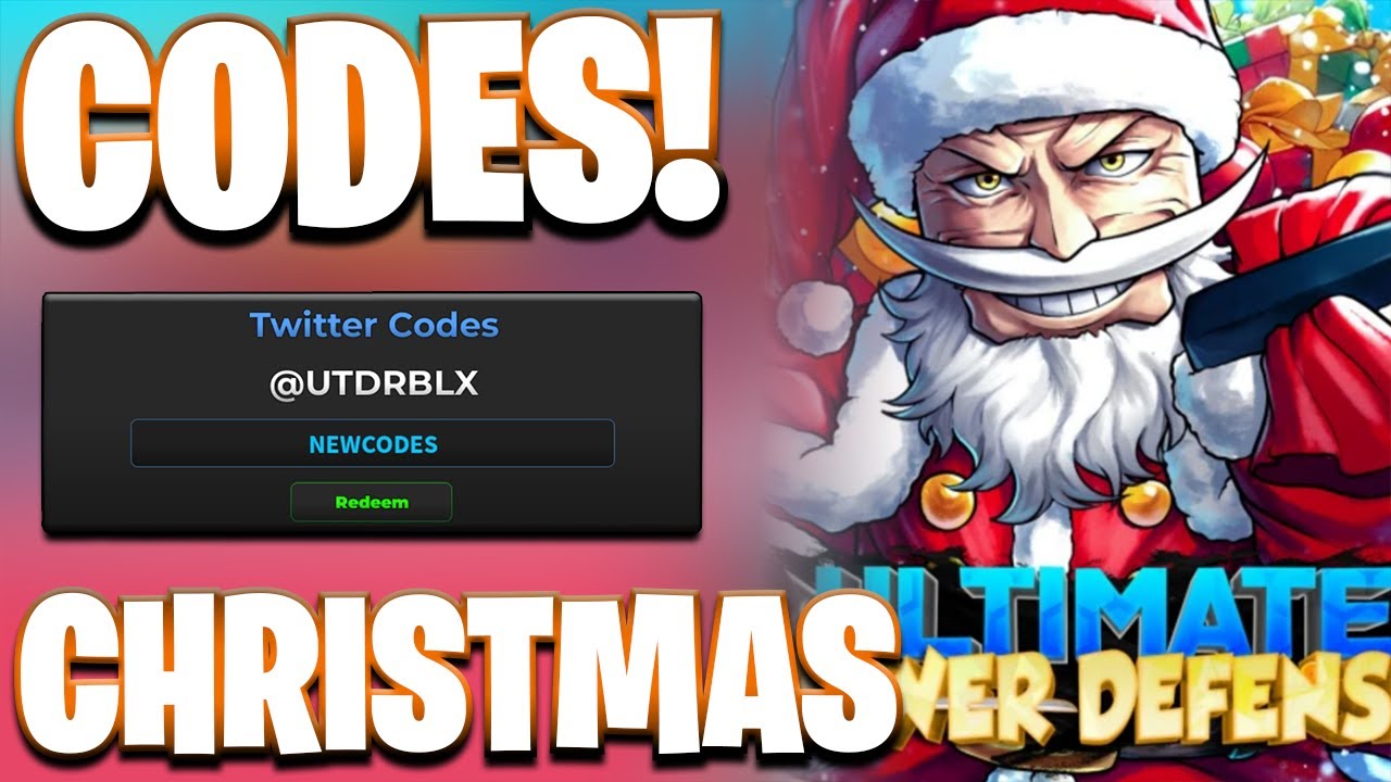 Td Digital Code *🎄CHRISTMAS* NEW ALL CHRISTMAS UPDATE 47 CODES FOR ULTIMATE TOWER ...