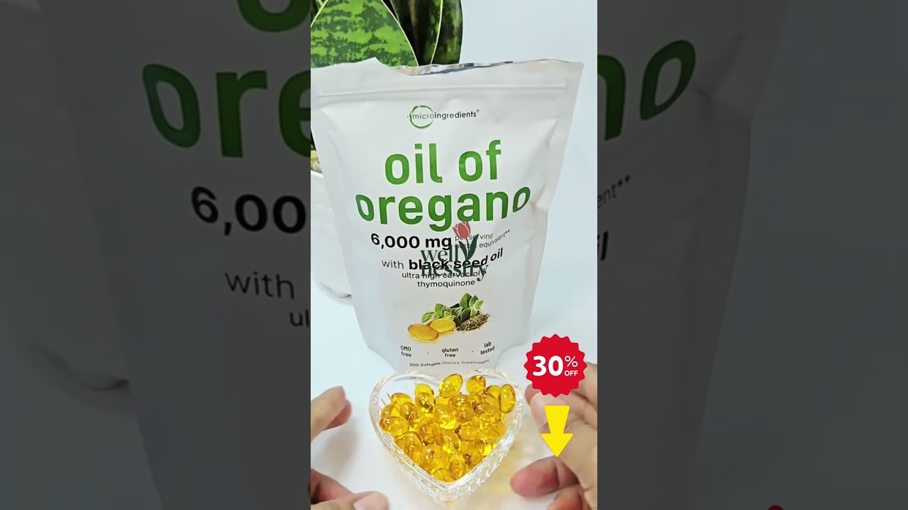 Aceite de Orégano Cápsulas – Tu Defensa Natural Contra Resfriados 🤧