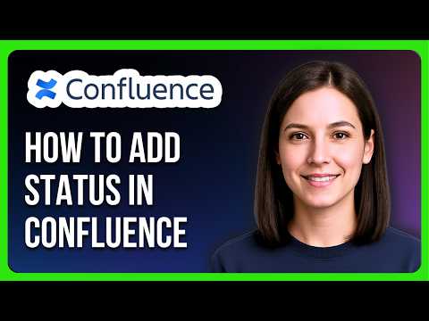 How to Add Status in a Confluence Page