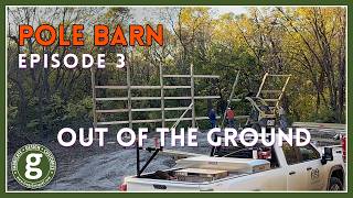 PoleBarn - Episode 3 - Piers and Wall Framing