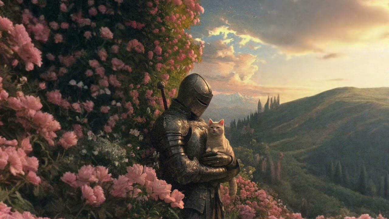 Cat Holding Knight | “Fatal Jaunt” | Melodic Medieval Fantasy Music for Relaxation