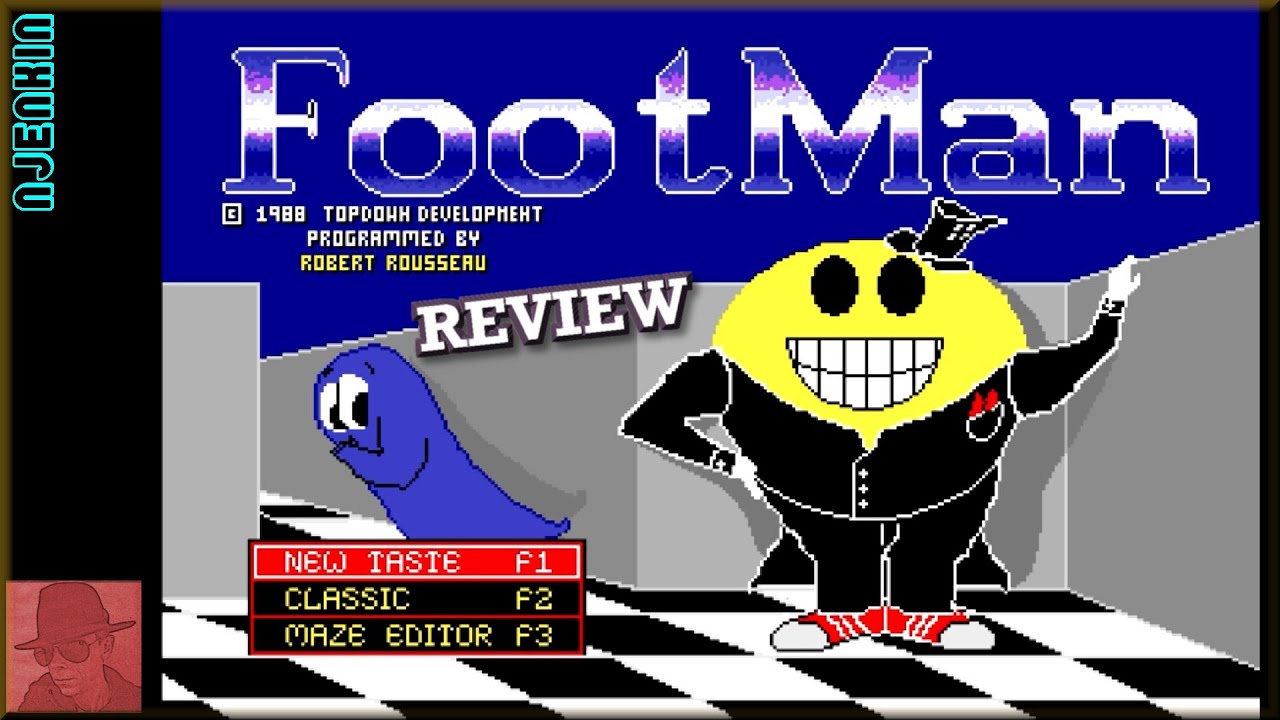 AMIGA Foot Man with Commentary !! YouTube