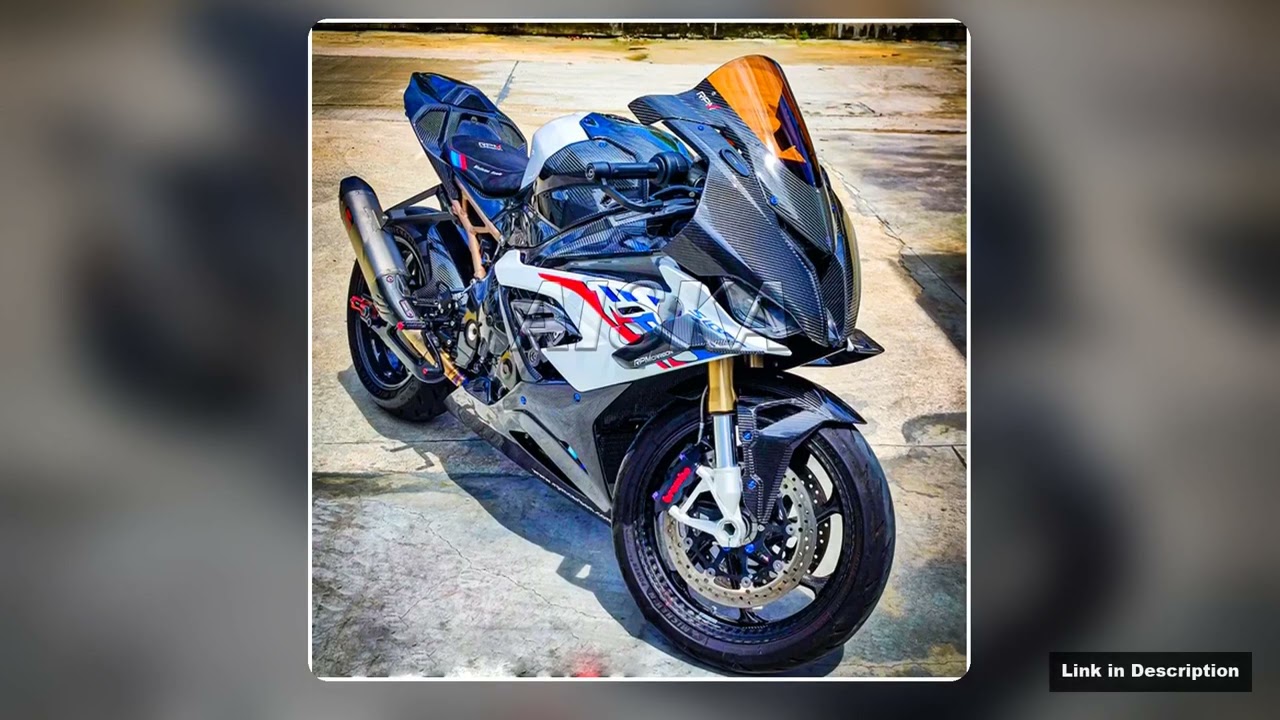 Motorcycle Accessories 3K Dry Carbon Fiber Fender Side Panel Fairing Kit Winglets Fuel Tank Guard F