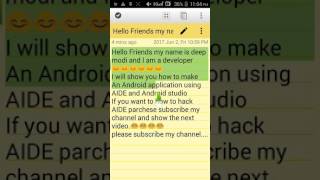 Android floating action button part1