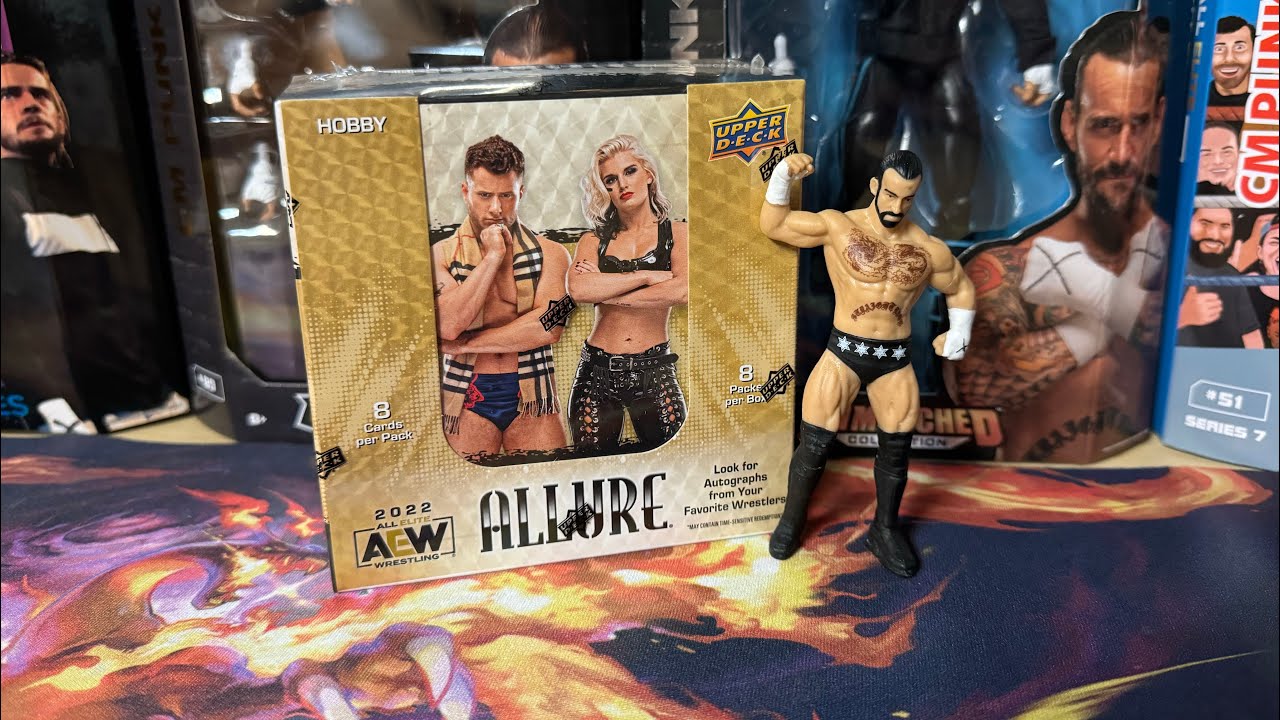 スポーツ選手 All Elite Wrestling AEW Allure Forbidden Allure! AEW Upper Deck Allure 2022 Hobby Box