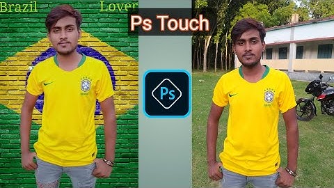 Background Change Photo Editing || Ps Touch Photo Editing Tutorial || Jahid Editz🎨 ||