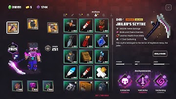 Minecraft Dungeons Jailor Steve Build Apoc+25 Obsidian Pinnacle 6 Banners