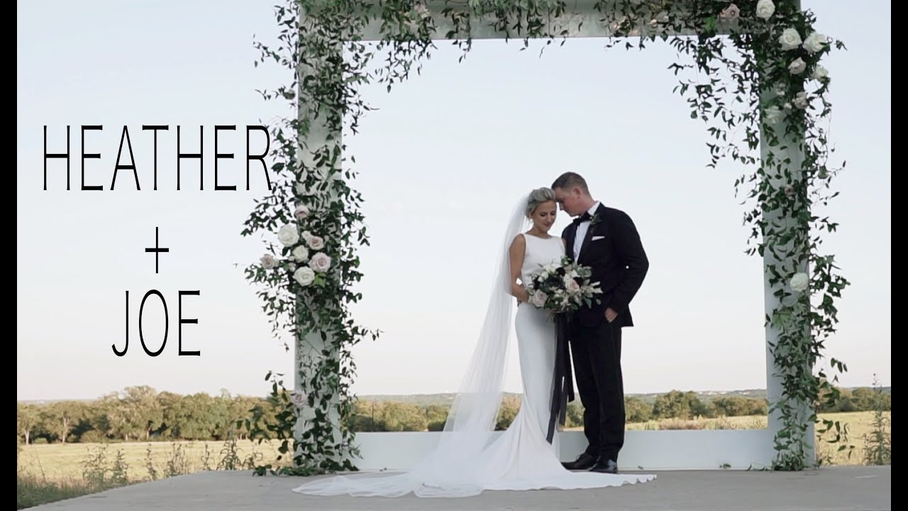 Elegant Black Tie Texas Wedding | Heather + Joe | Prospect House Wedding Video