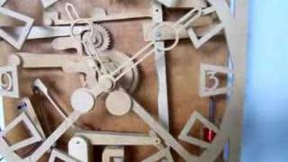 Electra Wooden Gear Electric Clock