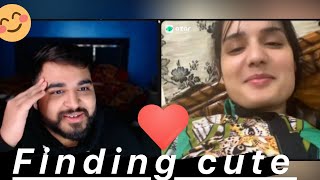 Finding cute on Omegle❤️ @darpan_is_live  screenshot 5