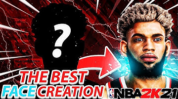 *NEW* BEST COMP & DRIPPY FACE CREATION IN NBA 2K21! HOW TO LOOK LIKE A COMP STAGE PLAYER! NBA2K21