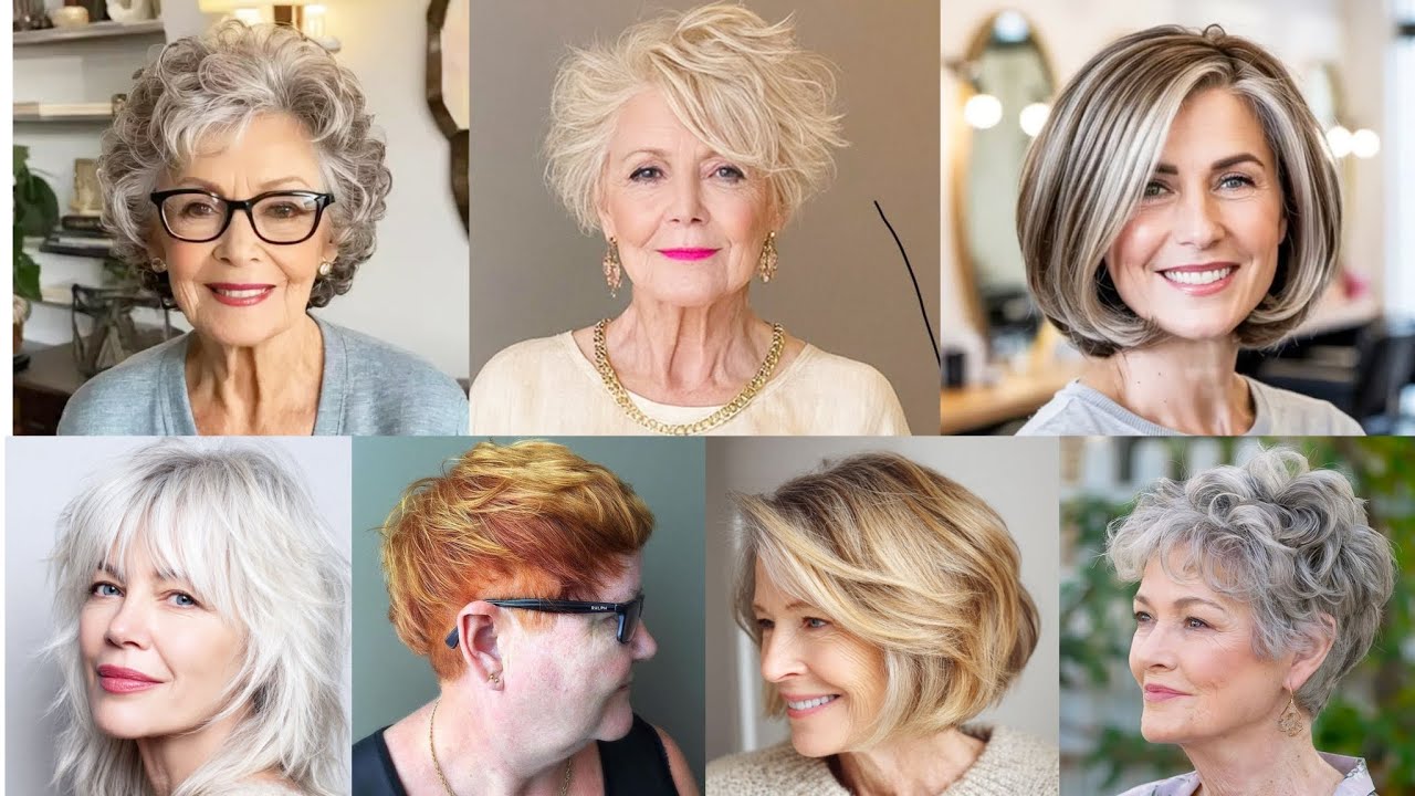 Age-Defying Fresh Haircut Ideas for women over 50 // Low Maintenance Youthful & Modern Styles 