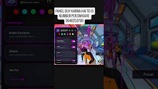 Free Fire Gameplay Demo | Panel Interface Showcase | Gaming Short Video #shorts #freefire
