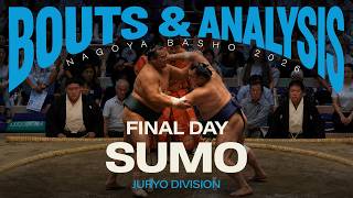 GRAND SUMO: Day 15 of the July 2026 Nagoya Basho Tournament | Juryo Division