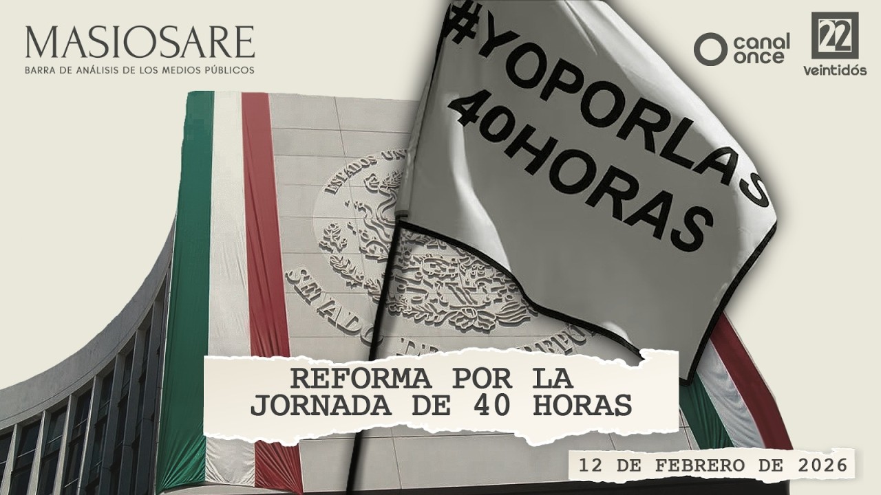 Masiosare - Justicia y humanismo: Reforma por la jornada de 40 horas (12/02/2026)