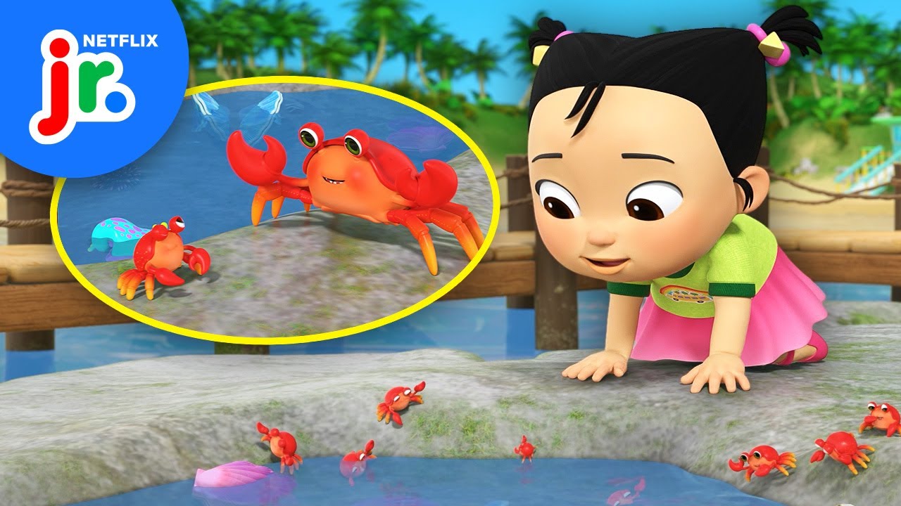 Cece's "Counting One By One" Sea Animals Song 🦀🎶 CoComelon Lane | Netflix Jr
