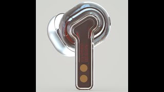 Transparent Earphones Design / CAD Modeling