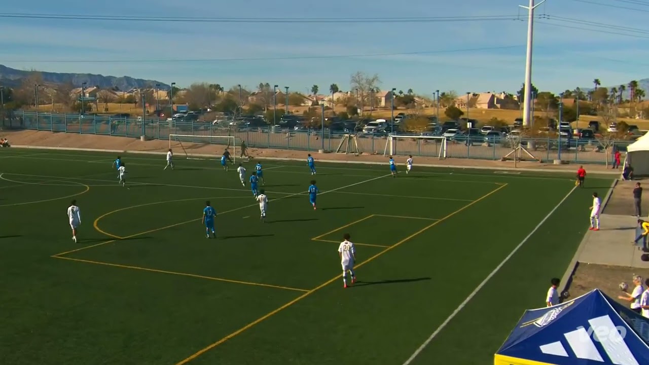 Shot on goal Tanner Baker #23 Downtown Las Vegas 2005 EA Player Highlights