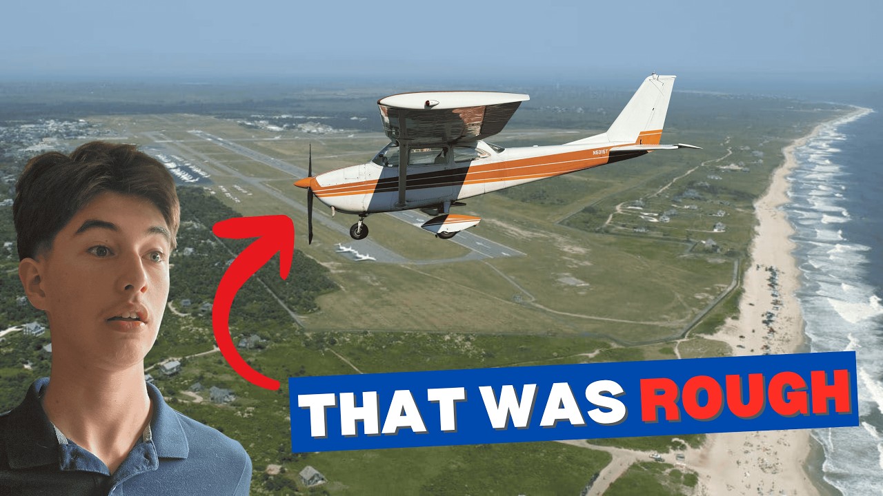 Insane Turbulence On Our Flight to Nantucket - We Weren’t Ready!