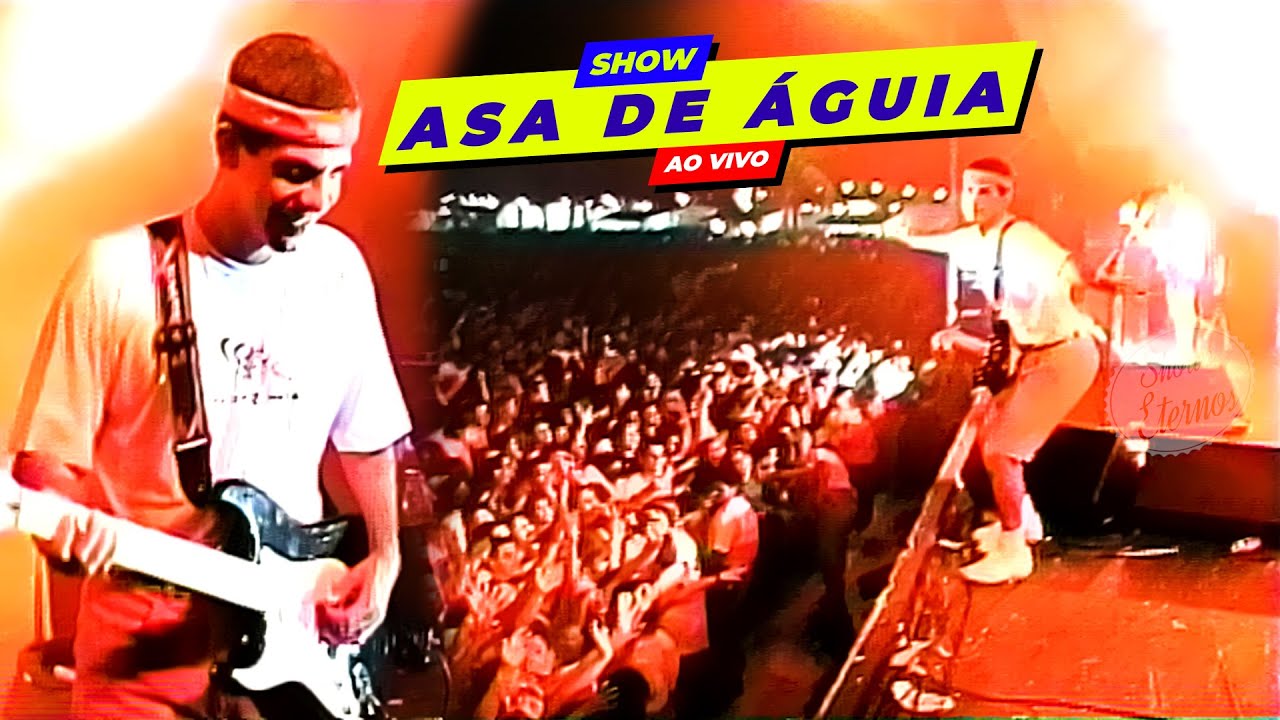 ASA DE ÁGUIA AO VIVO em 21-09-1996 TURNÊ DANÇA DA TARTARUGA PARTE 02
