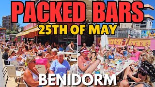 Benidorm - PACKED Pubs & Bars Everywhere! 🍻 ┃ The Strip & Calle Derramador