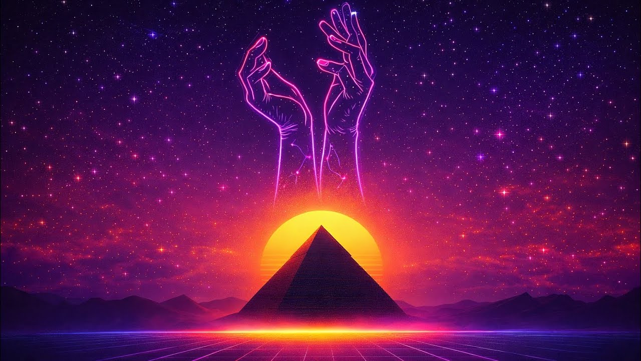 Pyramids 🌌 | Synthwave / Cyberpunk Chill Music | Retro Neon Vibes