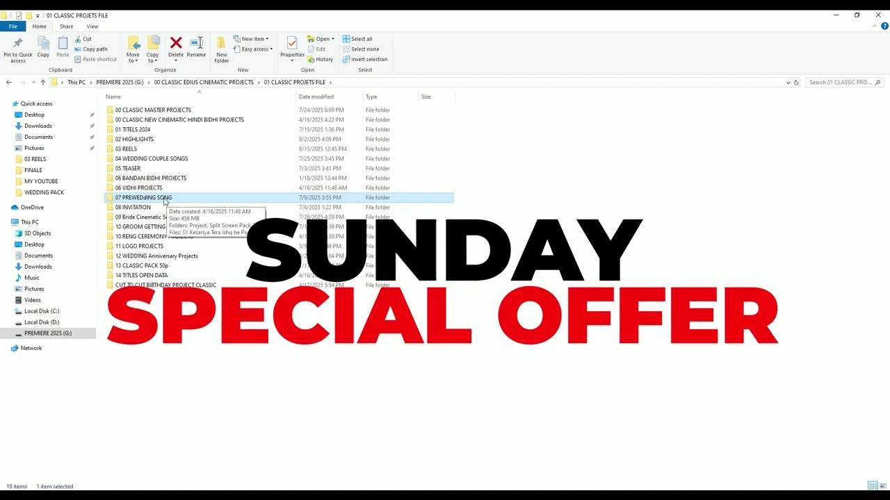 Cinematic Wedding Projects Data 2025 | Classic Video Mixing Wedding Projects