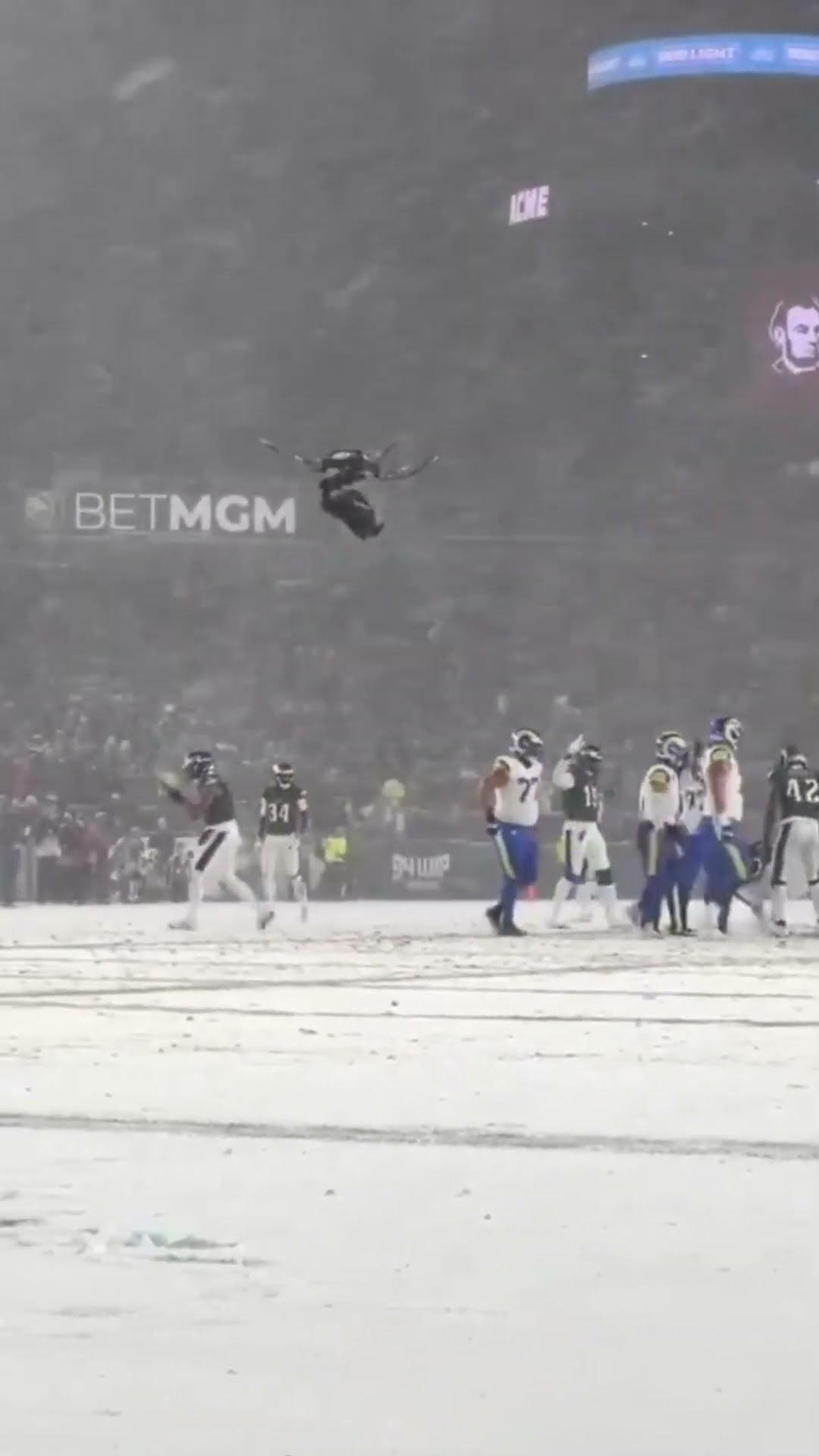Nolan Smith CANNOT BE STOPPED, WHAT A PLAY! ?? Eagles vs Rams Divsional Round Highlights