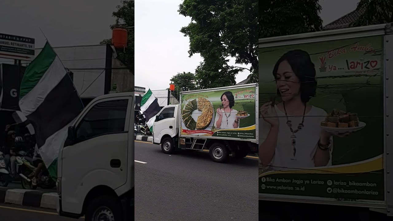 suporter PSS sleman konvoi demi jemput tim di prambanan