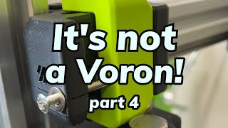 It's not a Voron - xy-axis and bed