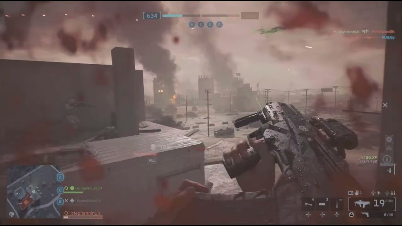 BF6 chopper roof landing