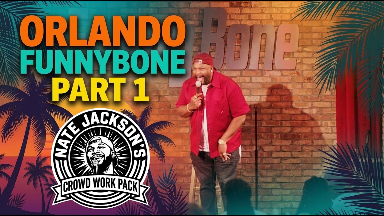Nate Jackson Crowd Work Pack ORLANDO FUNNY BONE: Part 1