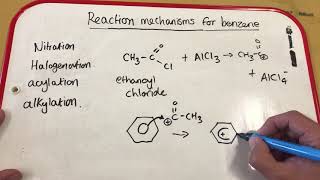 Acylation of Benzene