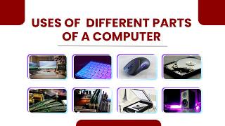 Learn Computer Parts and Their Uses | Computer Basics for Beginners #ComputerParts #ICT