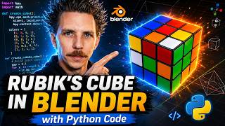 Rubik's Cube In Blender 3d Code Tutorial