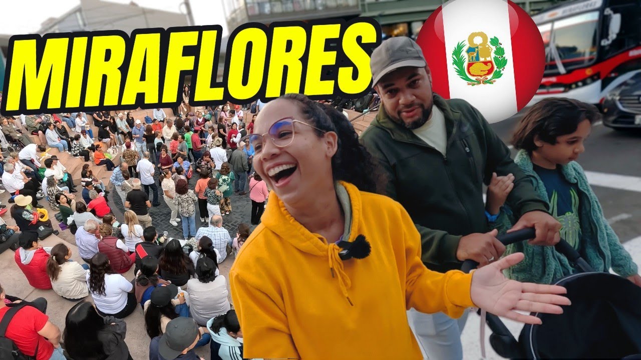 Así ESTÁ MIRAFLORES en PERÚ, Venezolanos en Perú