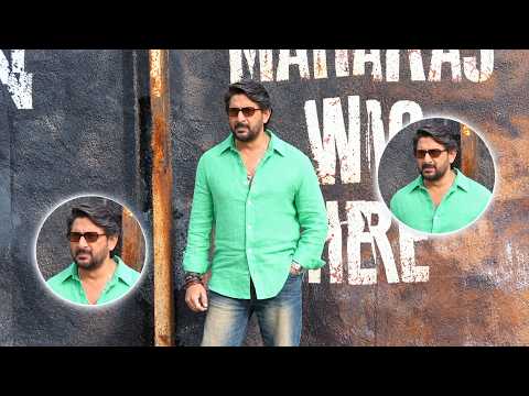 Arshad Warsi Spotted Promoting His Upcoming Movie Ghamasaan