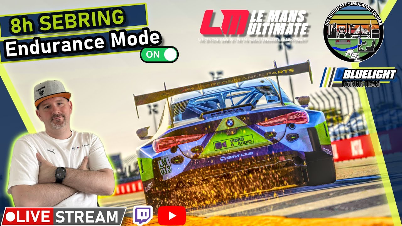 🔴 8h Sebring: Überleben auf der Buckelpiste - LE MANS ULTIMATE | 