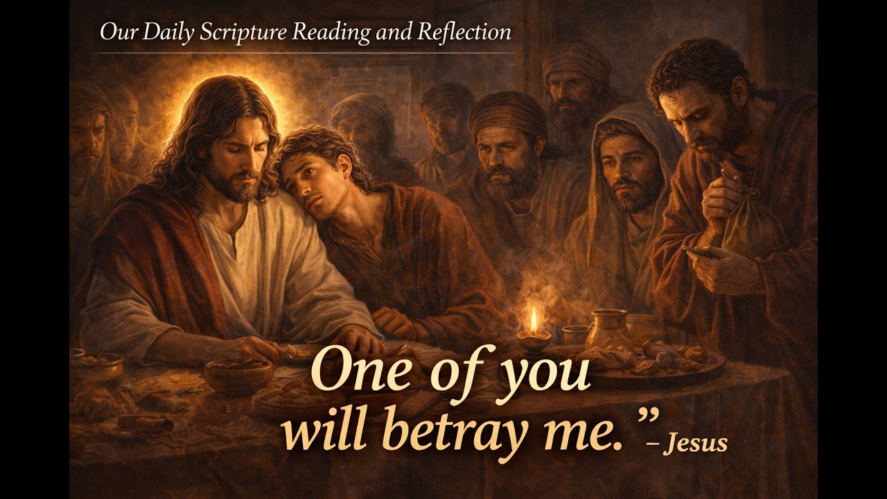 Youtube Scripture Reading Our Daily Live Scripture Readings and Reflection - March 31, 2026 - YouTube