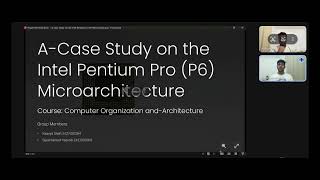 Case Study on Intel Pentium Pro (P6) - COA Tutorial - MUJ