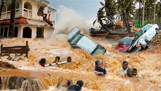 Apocalypse in Spain ! ️ ! Abnormal thunderstorm and flood has hit Cobisa, Toledo ! climate change