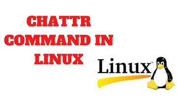 Chattr command in Linux with examples.