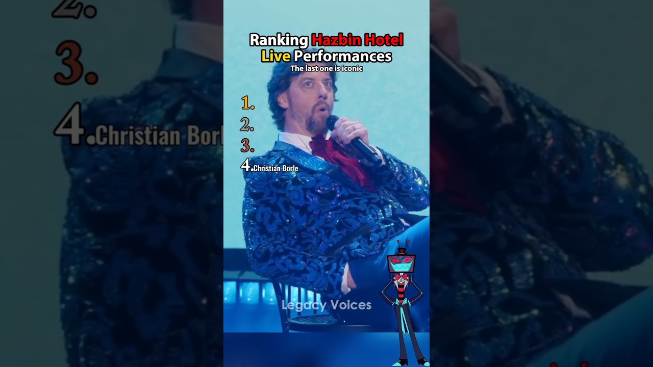 Hazbin Hotel Best Performers Ranked Part 2 