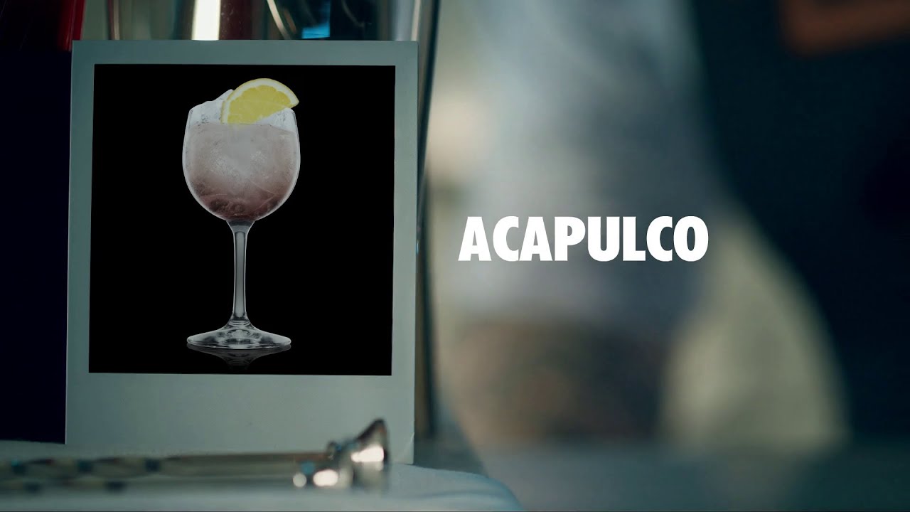 ACAPULCO DRINK RECIPE HOW TO MIX YouTube