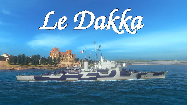 World of Warships Blitz - French premium cruiser "...