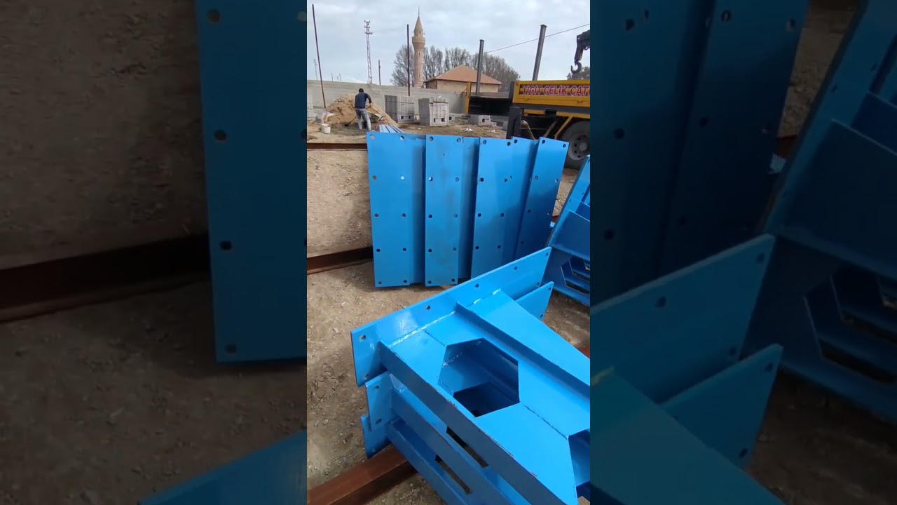 Büyük bir depo yapımı oldu arkadaşlar 16x42 A çatı