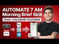 OpenClaw Morning Brief Skill 🚀 Gmail, Calendar &amp; Telegram Automation at 7AM